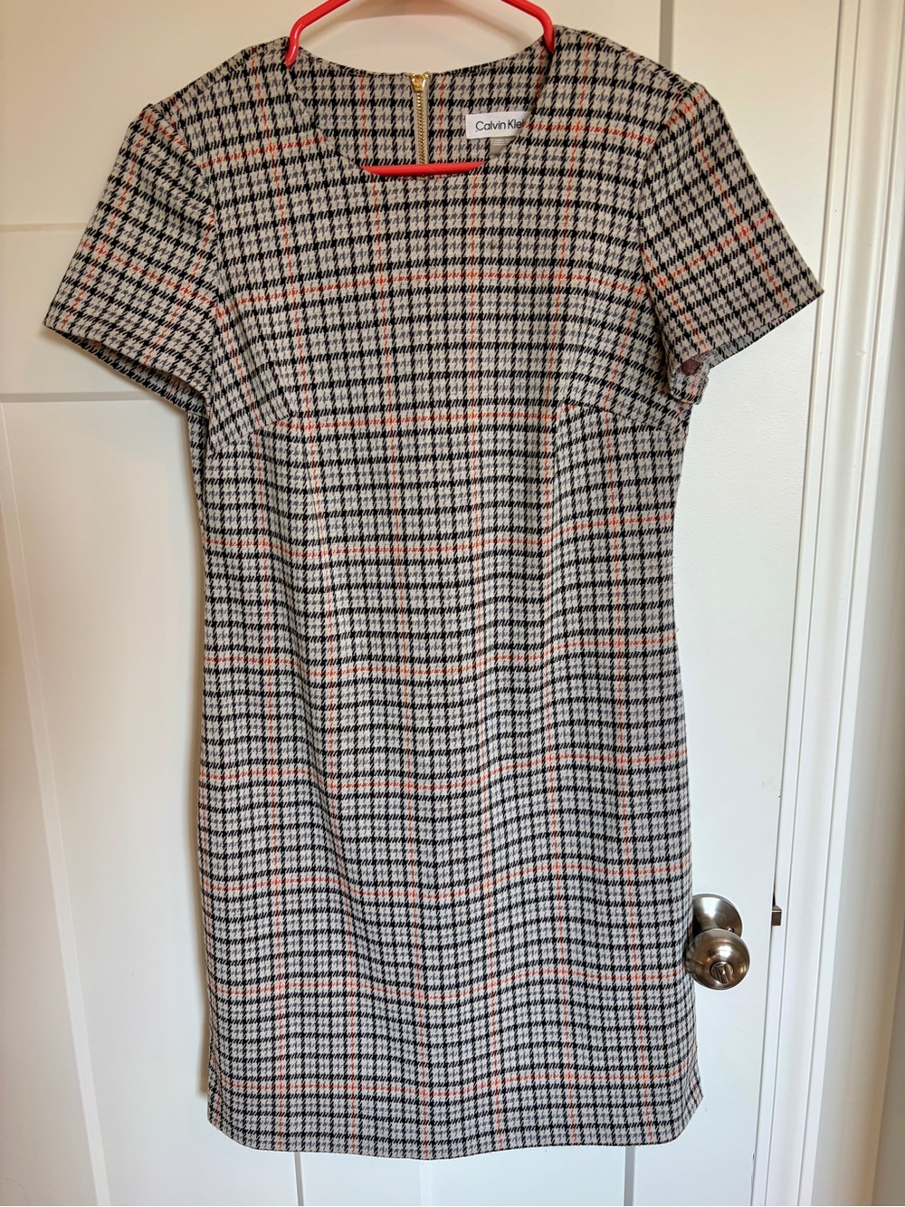Calvin Klein Women’s Plaid Dress Size 4